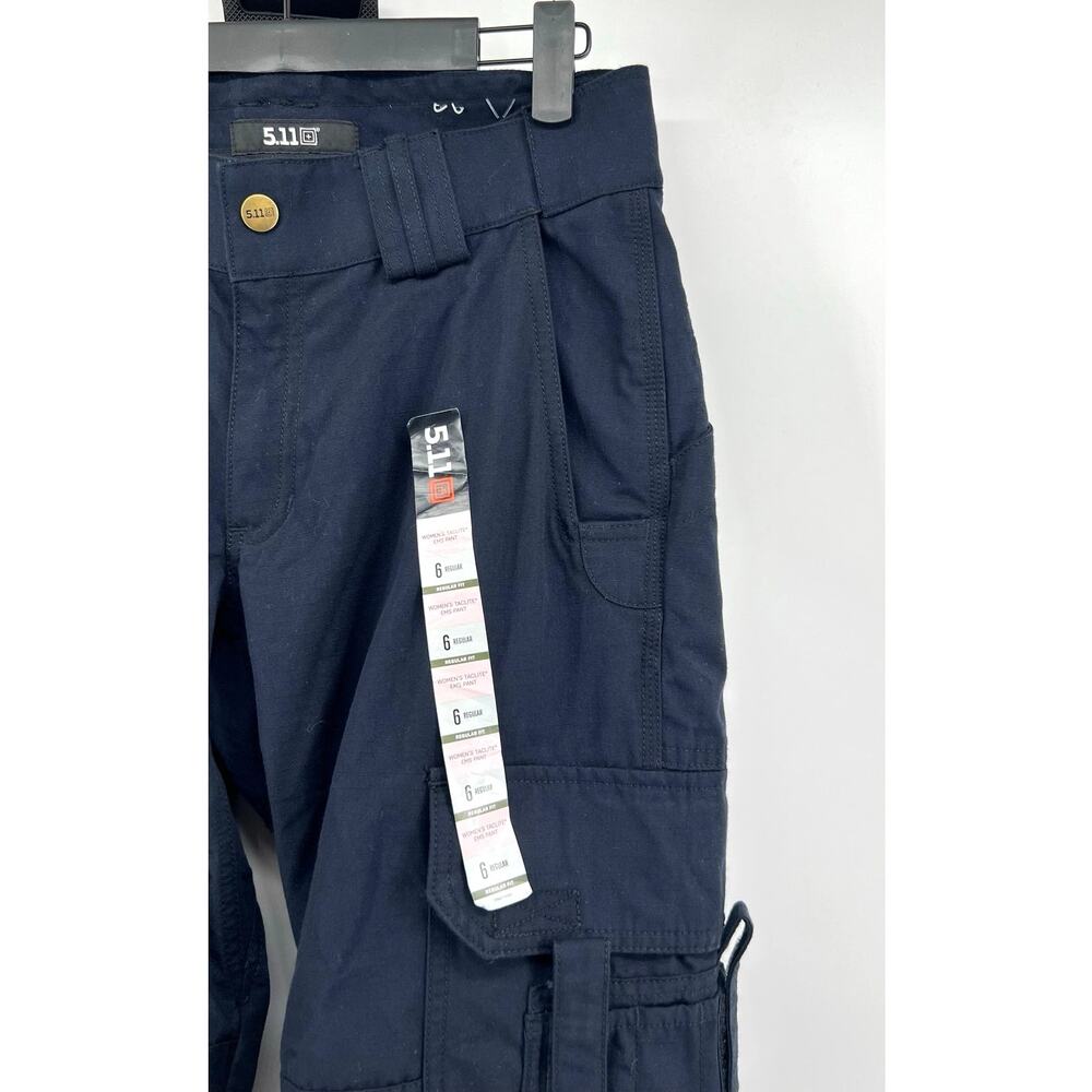 NEW 5.11 Tactical Women's EMS Pants Dark Navy Multi-Pocket Cargo Stain Resistant - Picture 4 of 9